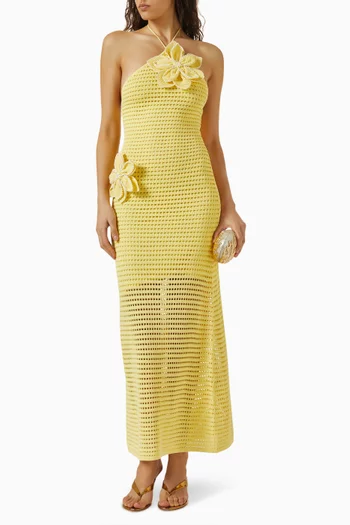 Sevilla Maxi Dress in Viscose Blend