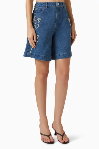 Wynn Shorts in Denim