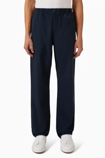 Calm Seersucker Pants in Organic-cotton