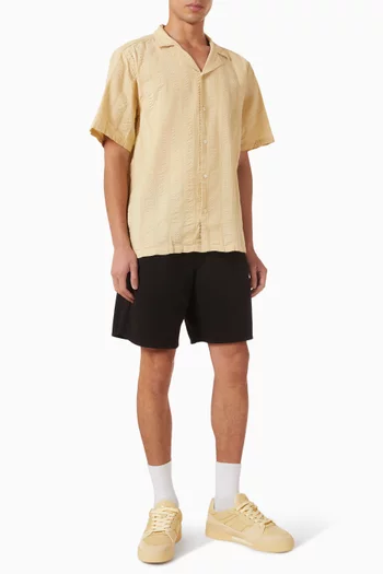 Peer Jacquard-stripe Shirt