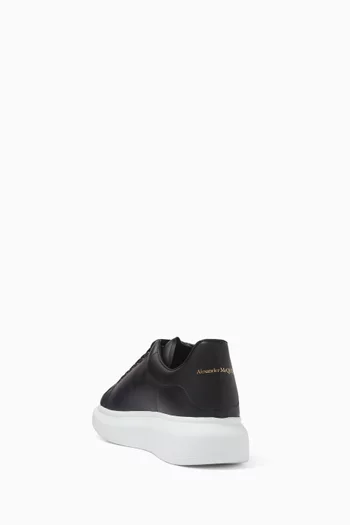 Oversized Sneakers in Calf Leather