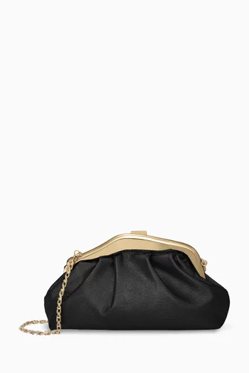 Malleable Clutch in Leather