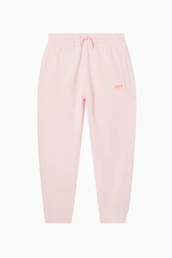 Off Diagonal Sweatpants in Cotton