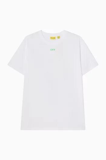 Off Diagonal T-shirt in Cotton