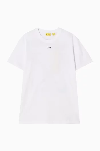 Arrow Paint T-shirt in Cotton