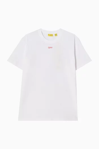 Arrow Paint T-shirt in Cotton