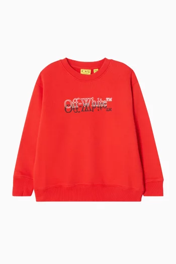 Big Bookish Logo Sweater in Cotton
