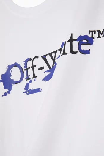 Big Bookish Splat Ink T-shirt in Cotton
