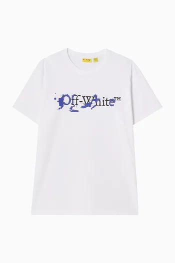 Big Bookish Splat Ink T-shirt in Cotton