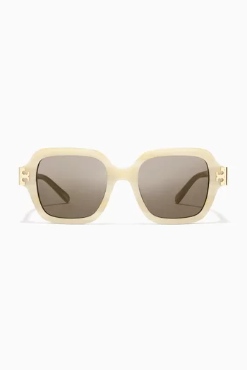 Fame Square Sunglasses in Acetate