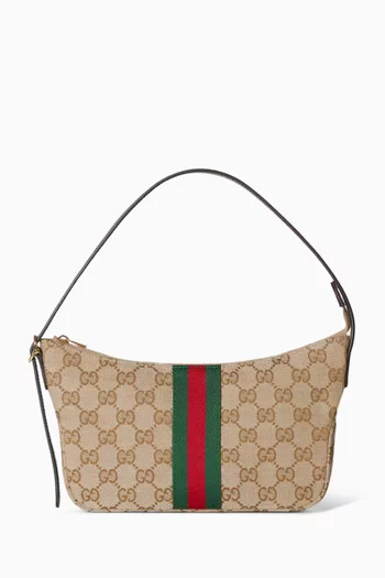 Small Lunetta Crossbody Bag in GG Canvas