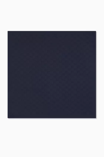 Pocket Square Scarf in GG Silk Cotton