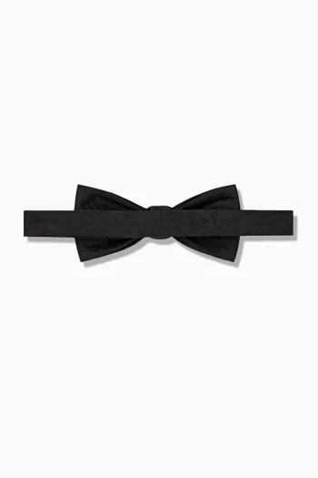 GG Bow Tie in Silk-jacquard