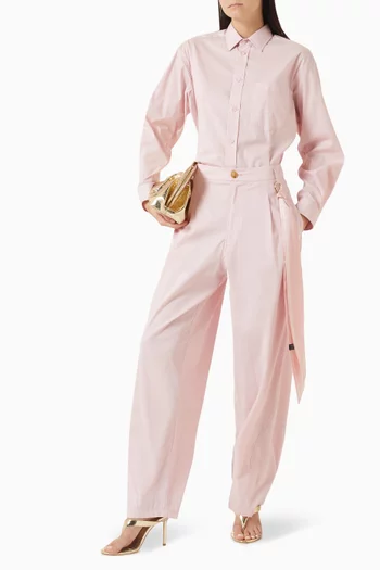 Anne Tailored Shirt in Cotton-poplin