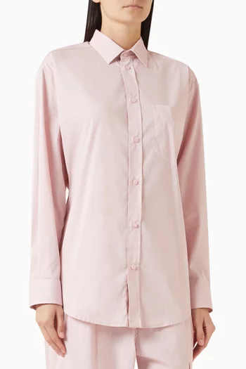Anne Tailored Shirt in Cotton-poplin