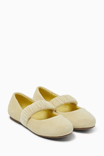 Jaclyn Ballerina Shoes in Velvet
