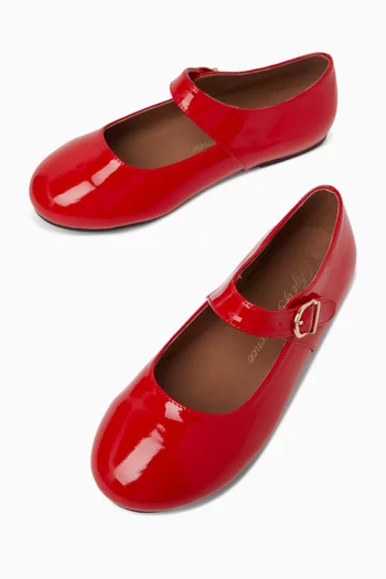 Juni 2.0 Ballerina Shoes in Patent Leather