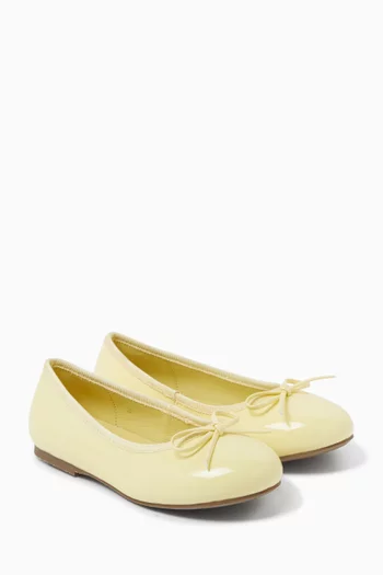 Fannie Ballet Flats in Patent Leather