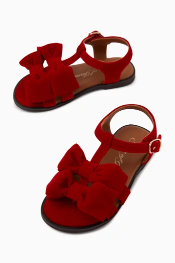 Rumi Sandals in Velvet