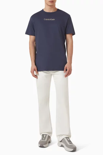 Lounge Crewneck T-shirt in Cotton