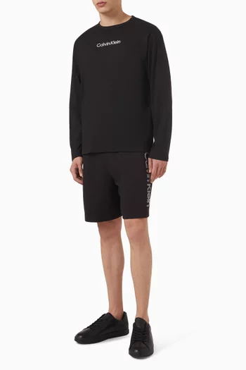 Logo Lounge T-shirt in Cotton