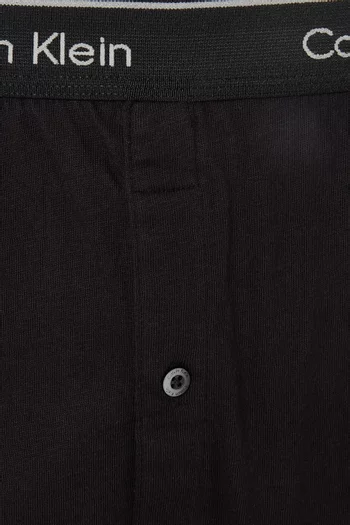 Trad Logo Boxers in Cotton, Set of 3