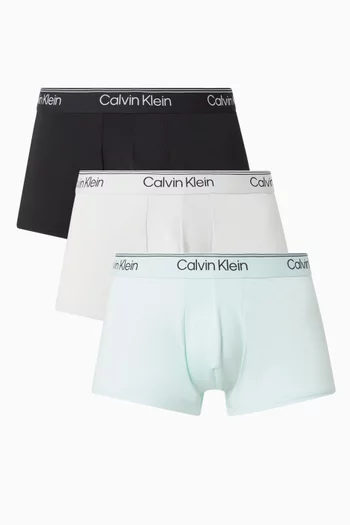 Logo Low-rise Trunks in Cotton