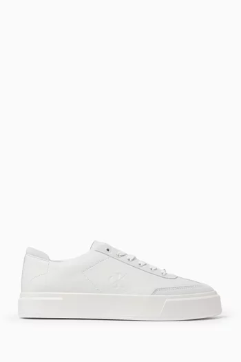 Basket Cupsole Sneakers in Leather