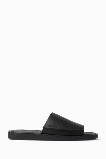 Alonso Slider Sandals in Leather