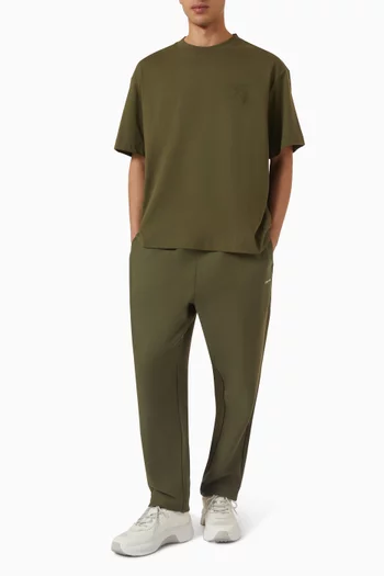 Emblem Patch T-shirt in Cotton Twill