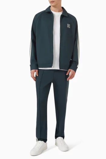 Luxe Ponte Track Jacket