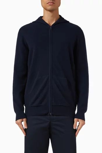Zipper Vest in Terry Towelling