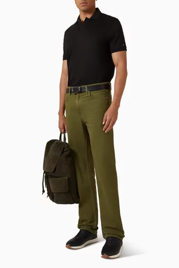 Interlock Polo T-shirt in Cotton