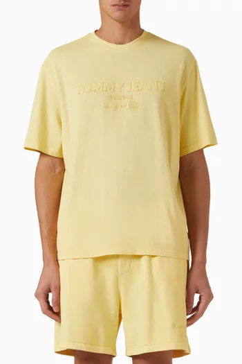 Logo-print T-shirt in Jersey