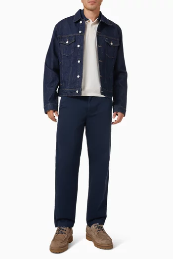 Ryan Trucker Jacket in Denim