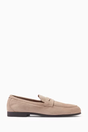 Flexible Loafers in Suede