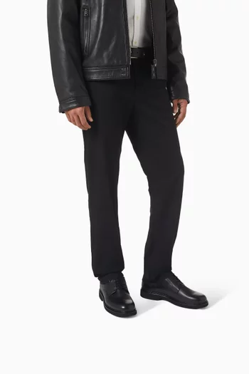 Ultra Light Derby Shoes in Leather