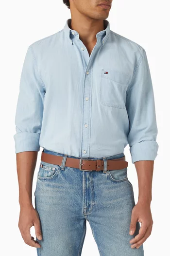 Denton Belt in Leather