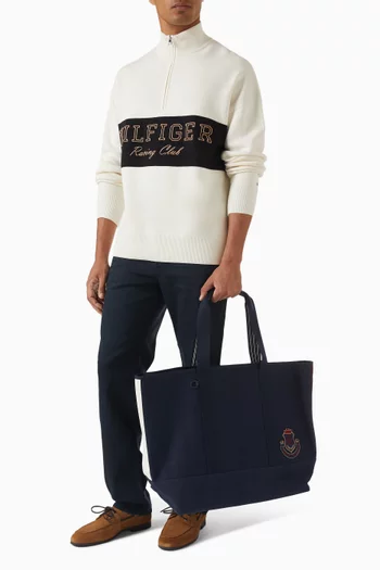 Heritage Reversible Tote Bag in Canvas