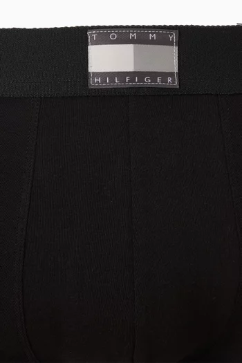 Logo Boxer Briefs in Cotton, Set of 3