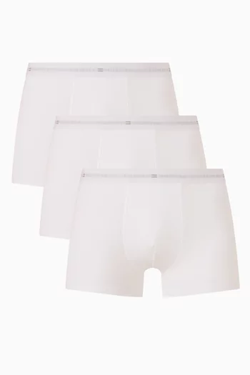 Signature Logo Trunks in Cotton, Set of 3