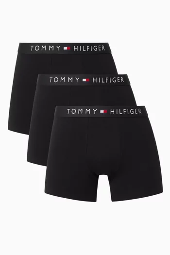 Logo Boxer Briefs, Set of 3