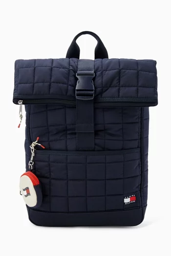 Quilted Backpack in Nylon