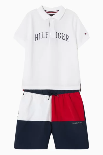 Varsity Logo Polo Shirt