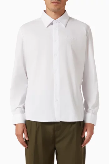 Signature Tailored Shirt in Cotton-blend