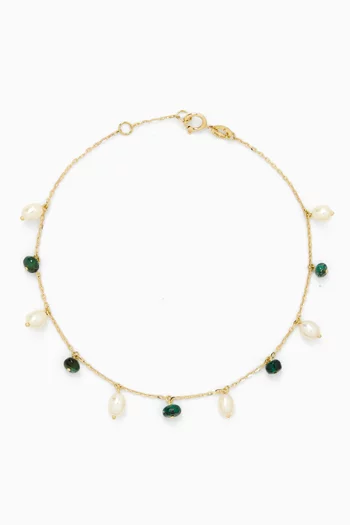 Kiku Jolie Pearl Bracelet in 18kt Gold