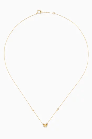 Ara Aurora Diamond Necklace in 18kt Gold