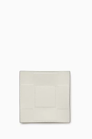 Small Jack Valet Square Tray in Leather