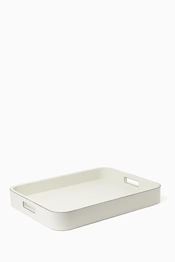 Large Polo Rectangular Tray With Handles