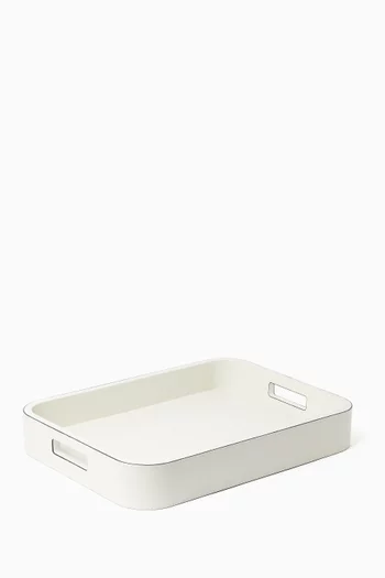 Small Polo Rectangular Tray With Handles